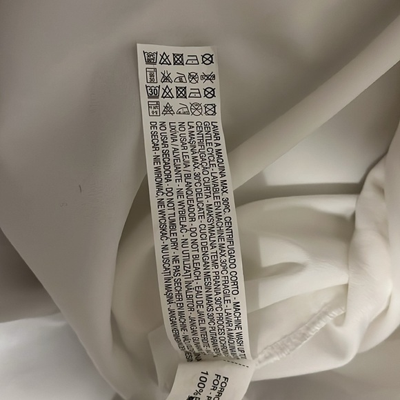 ZARA Love Story Lightweight Crop Sweater Top Metallic, Size S - Picture 11 of 11